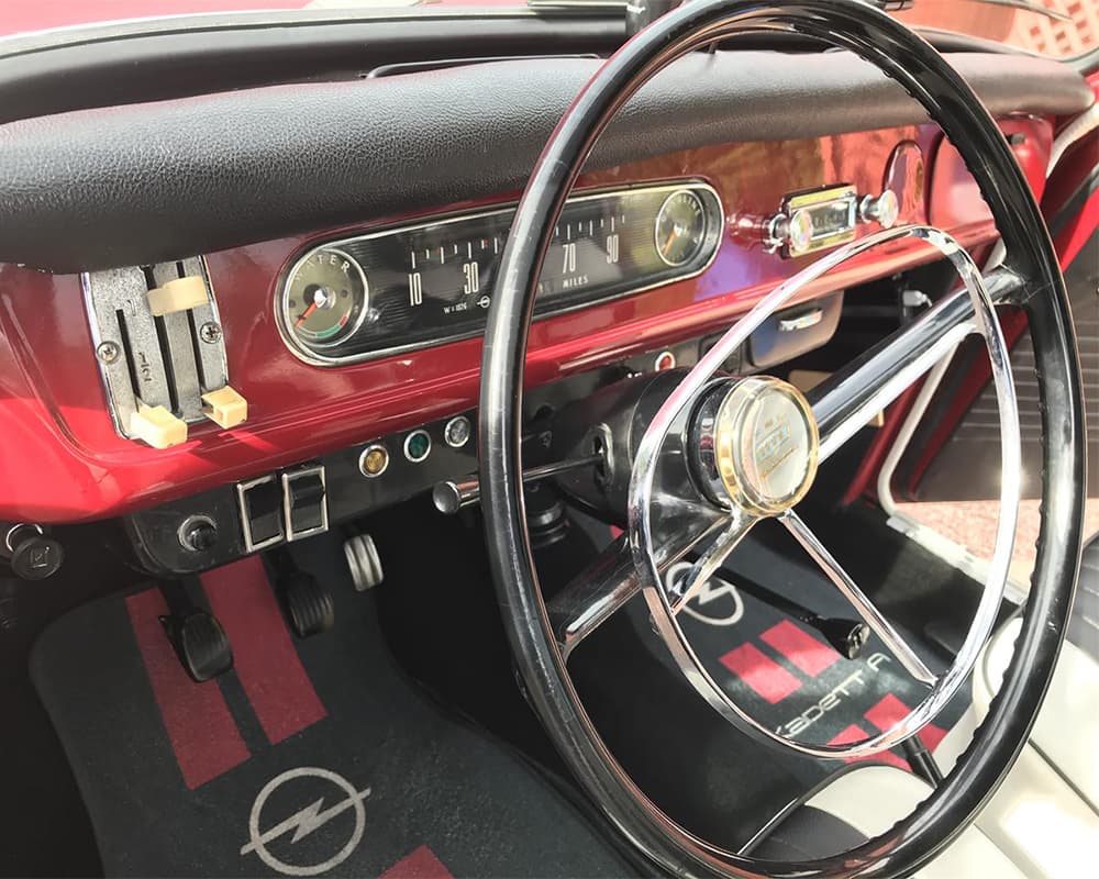 1964 Opel Kadett Ev Conversion Interior View